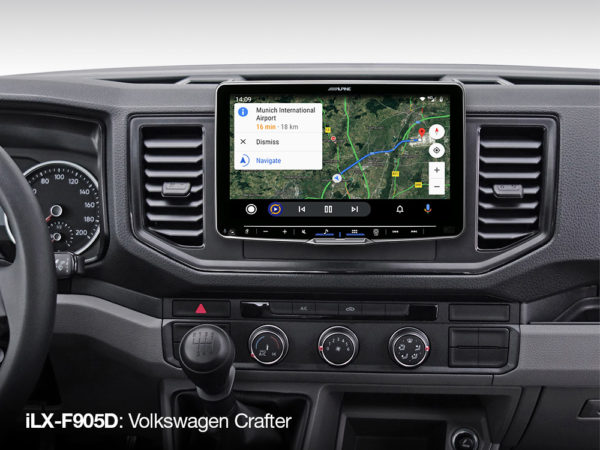 iLX-F905D_Alpine-Halo-9-in-VW-Crafter-online-navigation-screen